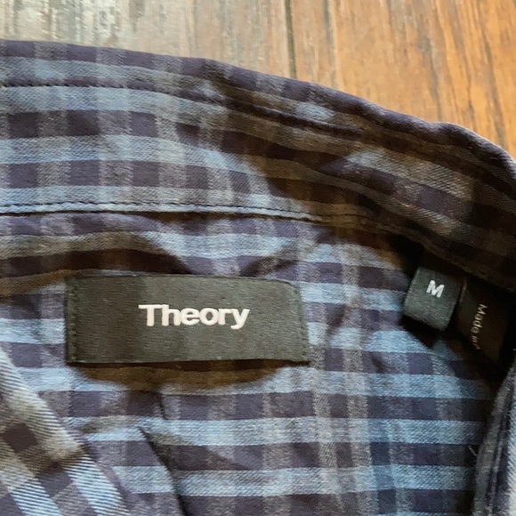 Theory Button Down Top - Picture 4 of 5